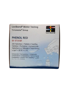 LOVIBOND PHENOL RED COMPARITOR TEST TABLETS (511751BT) 0.04KG PAPER SMALL PACK